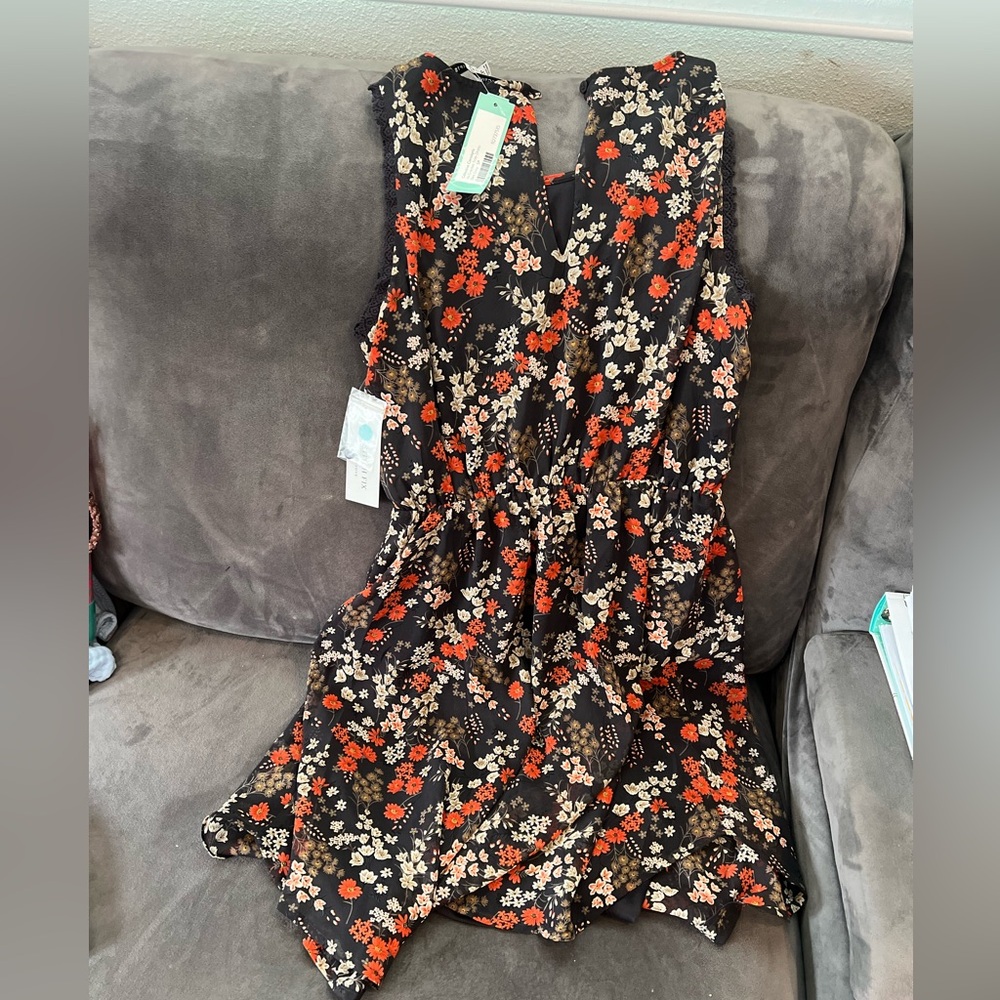Collective concepts iris crochet trim dress - Picture 2 of 5